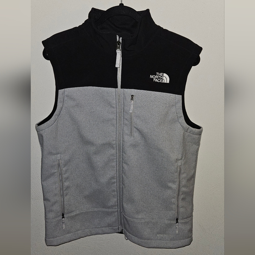 THE NORTH FACE APEX BIONIC VEST   Men's Light Gray/black Size MEDIUM